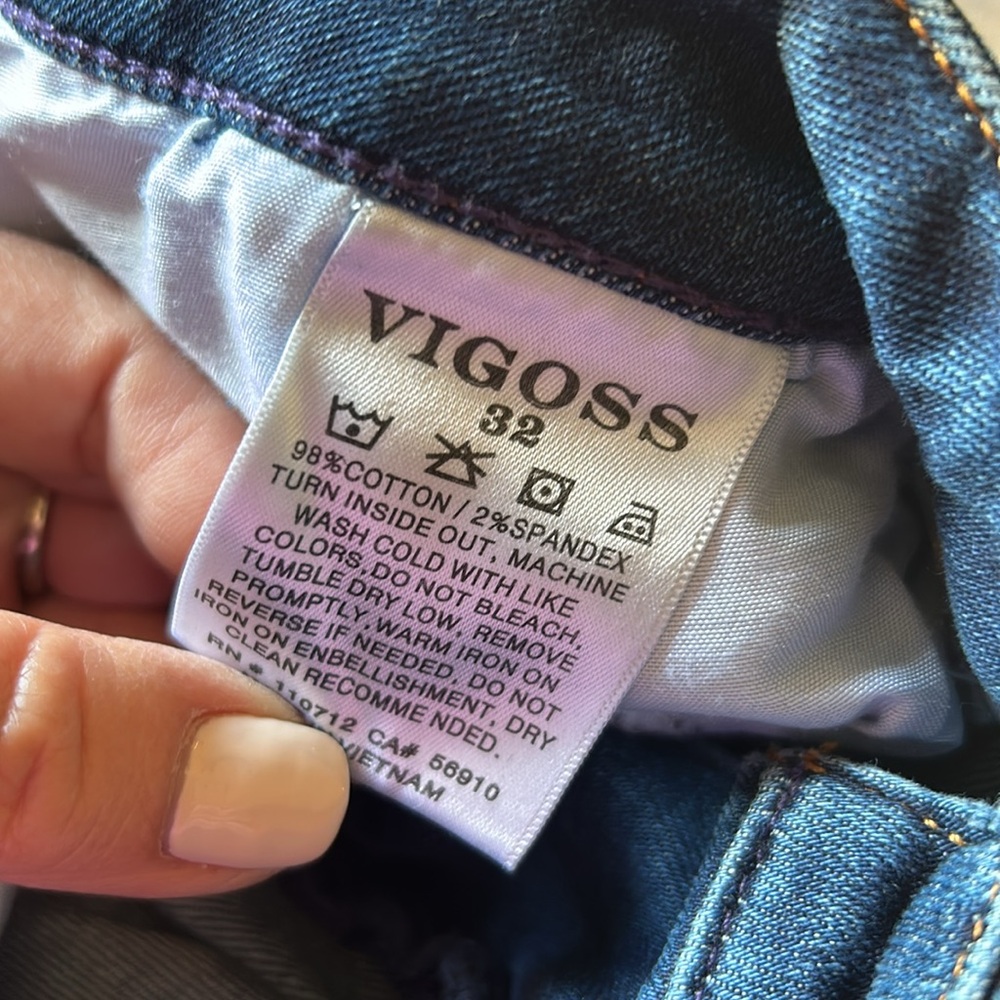 Vigoss Cropped Jeans - Picture 7 of 8